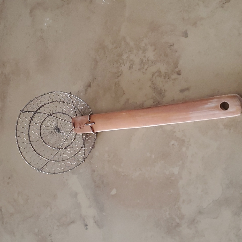 VINTAGE Wire Scoop Ladle